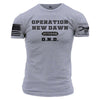 O.N.D.  OPERATION NEW DAWN VETERAN graphic t-shirt
