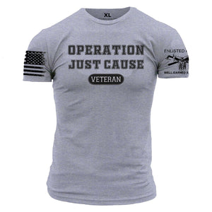 OPERATION JUST CAUSE VETERAN graphic t-shirt