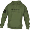 ARMY OF ONE, Hoodie, Military Green