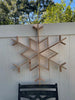 LARGE CEDAR SNOWFLAKE, LOCAL PICKUP ONLY IN SUMMERVILLE, SC