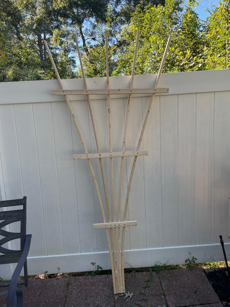HEAVY DUTY, 5/8 THICK BY 1 1/2" TRELLIS, 7 FT TALL,  LOCAL PICKUP ONLY IN SUMMERVILLE, SC