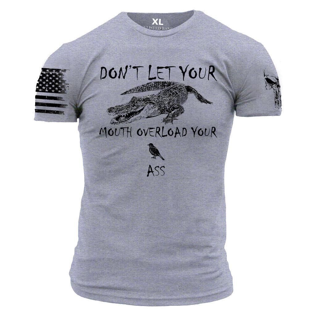 ALLIGATOR VS. MOCKING BIRD, Enlisted Ranks graphic t-shirt