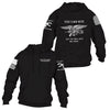 DIE TIRED, Enlisted Ranks graphic hoodie (FREE SHIPPING)