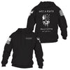 ONCE A REAPER, BACK PRINT HOODIE, BLACK
