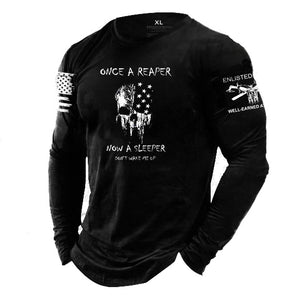 ONCE A REAPER, Long Sleeve T-Shirt