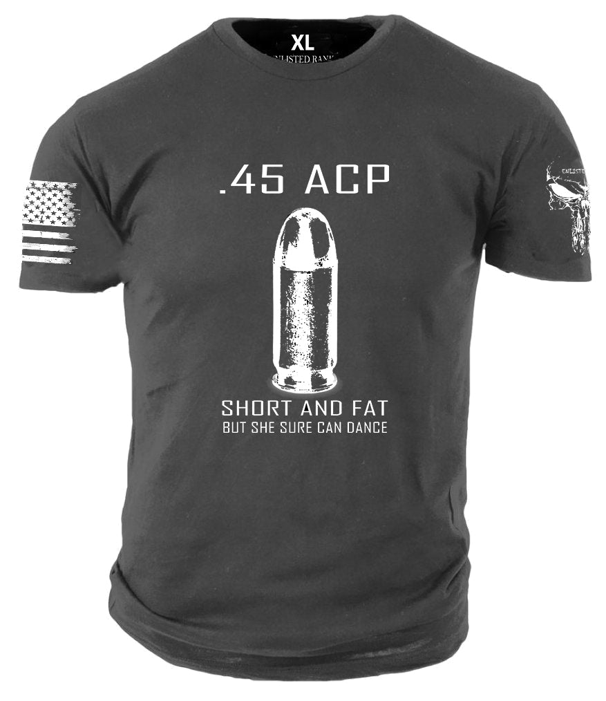 SHORT AND FAT, Enlisted Ranks graphic t-shirt