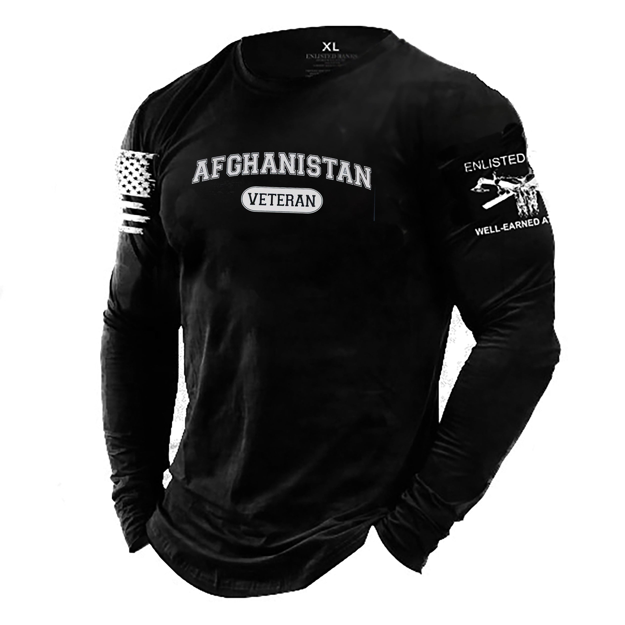 AFGHANISTAN VETERAN, Long Sleeve T-Shirt