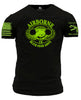 AIRBORNE, Short Sleeve T-shirt, Green Ink