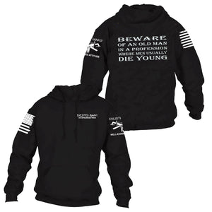 BEWARE, Enlisted Ranks graphic hoodie (FREE SHIPPING)