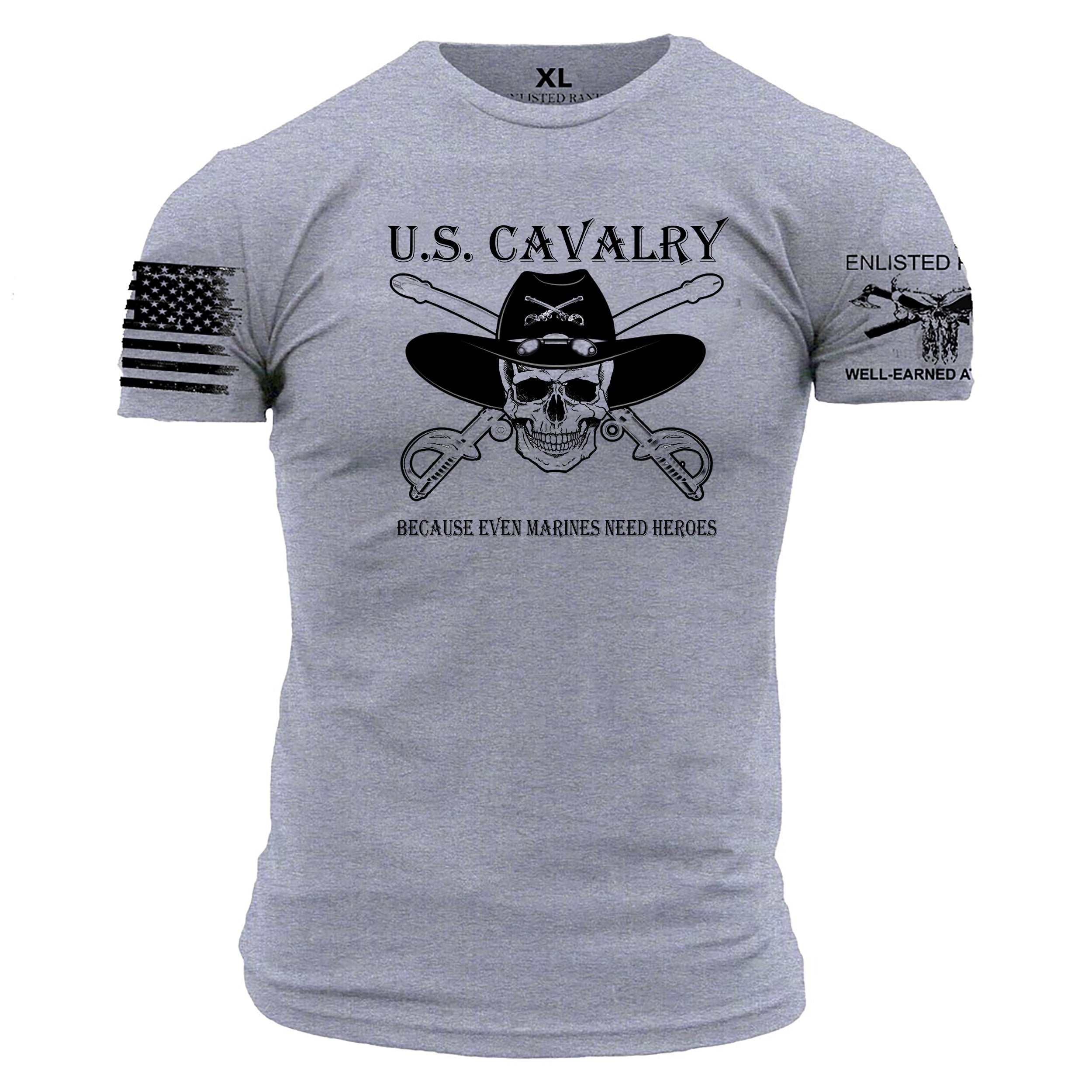 CAVALRY HEROES, Enlisted Ranks graphic t-shirt